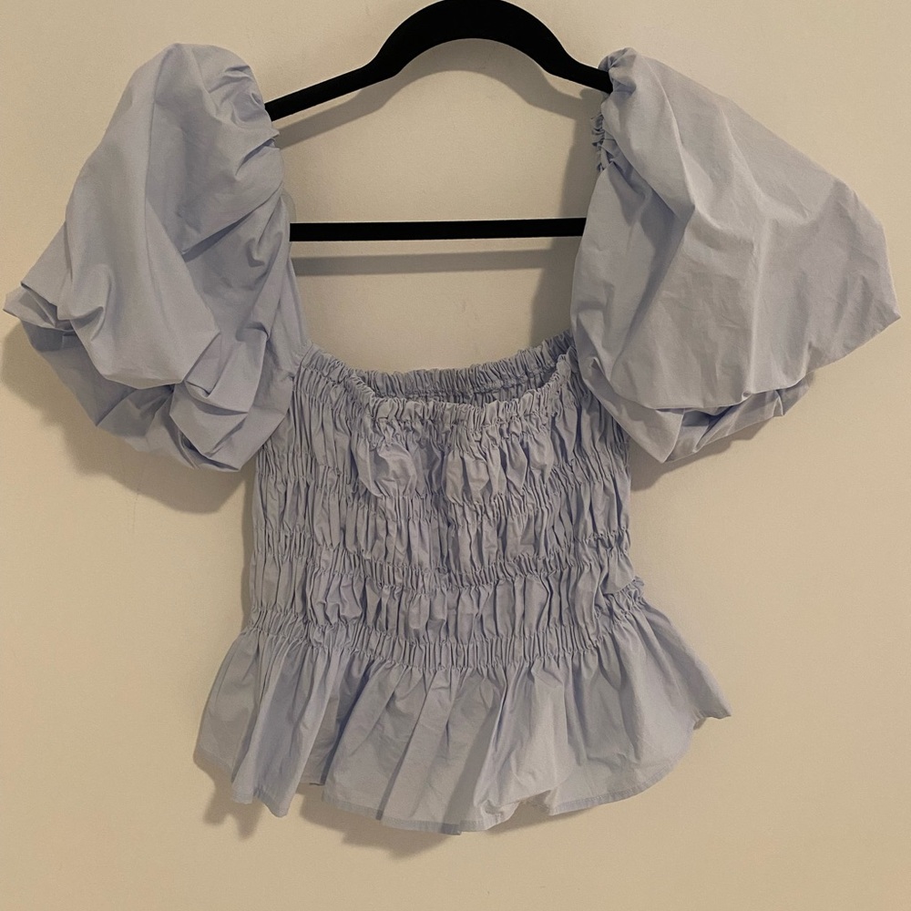 ASTR The Label bubble sleeved Savina top - Picture 4 of 5